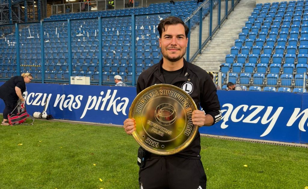 Un umbro tra i vincitori della Supercoppa polacca: è il match analyst Michele Iannucci
