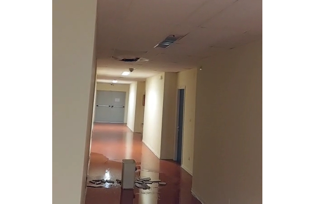Pioggia e danni nel collegio “Fermi”, Udu: “Situazione inaccettabile”