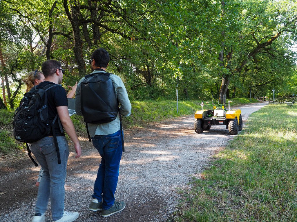 A Perugia anche la cura del verde diventa smart con il robot mobile per il monitoraggio