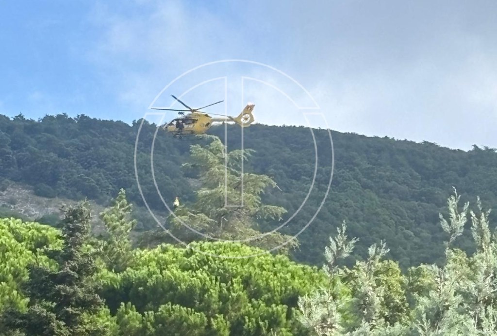 Malore al campeggio, turista straniero salvato da Nibbio | Video