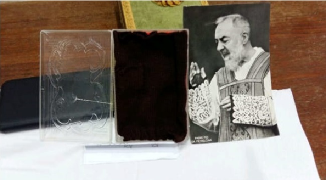 Una reliquia di Padre Pio nelle parrocchie di Piosina, Nuvole e Astucci
