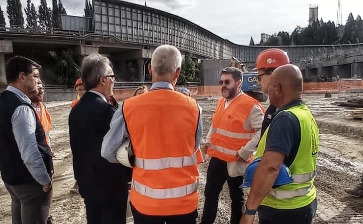 Accordo di programma AST, sopralluogo della Regione Umbria alla rampa scorie