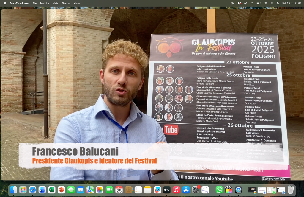 Glaukopis In Festival: “Nasce dalla passione per la cultura”. Tre giorni di divulgazione pop tra storia e archeologia