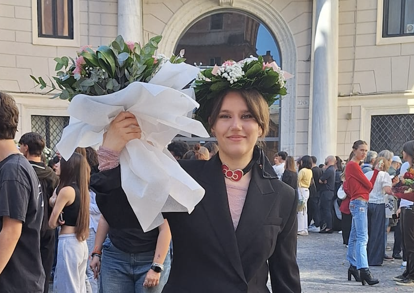 110 e lode all’Accademia di Belle Arti: l’arte di Marta Cesari tra moda e cuore