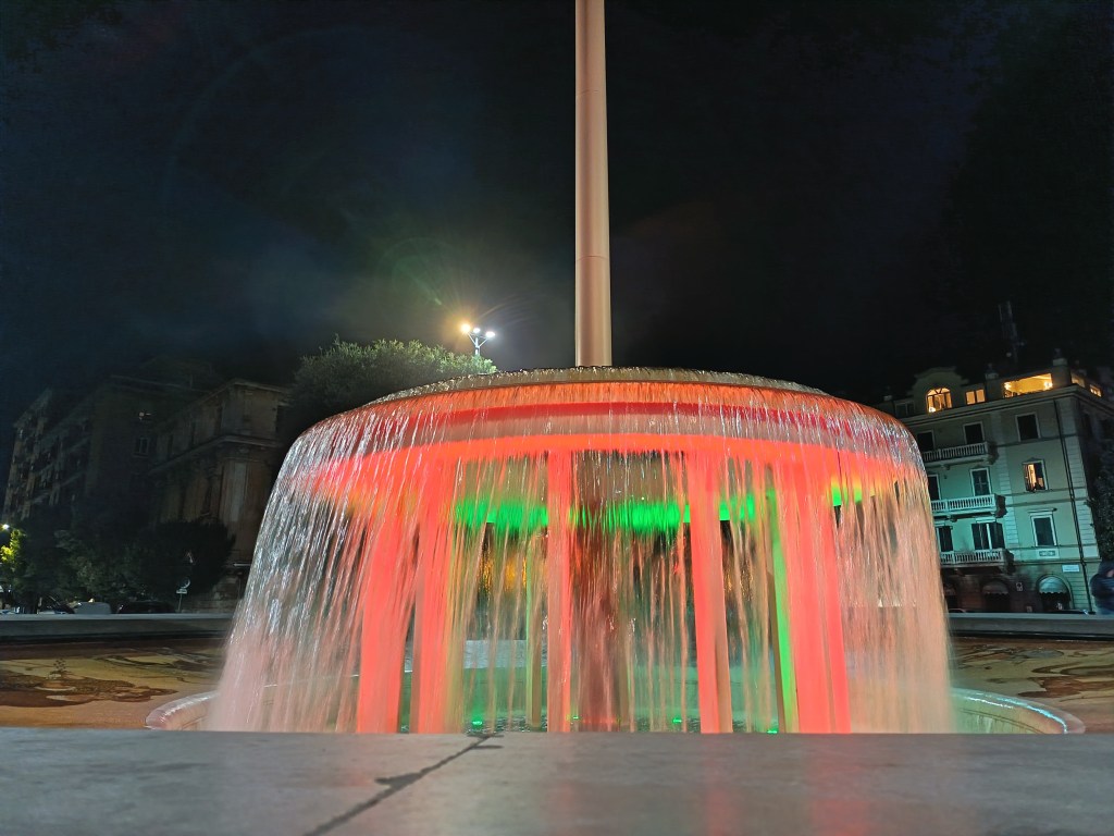 Ternana, 100 di storia | La fontana di piazza Tacito diventa rossoverde