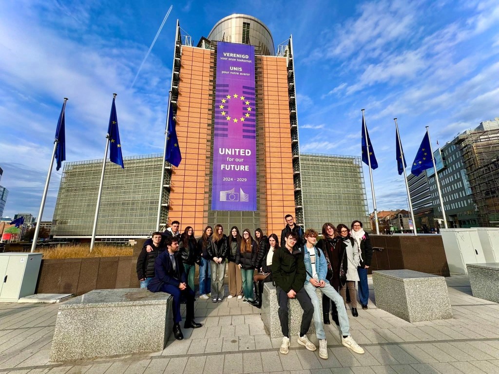 Gli studenti delle quinte Liceo e ITI di Nocera in full-immersion nelle sedi dell’Unione Europea