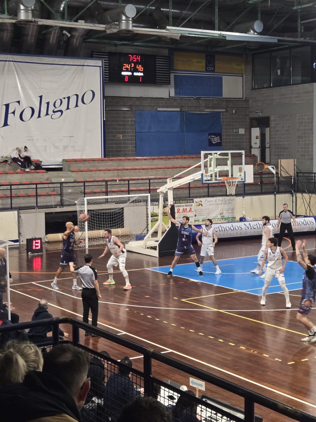 UBS Foligno – EMI Basket Gubbio 78-45. Anticipo della 9a giornata sfavorevole per gli eugubini