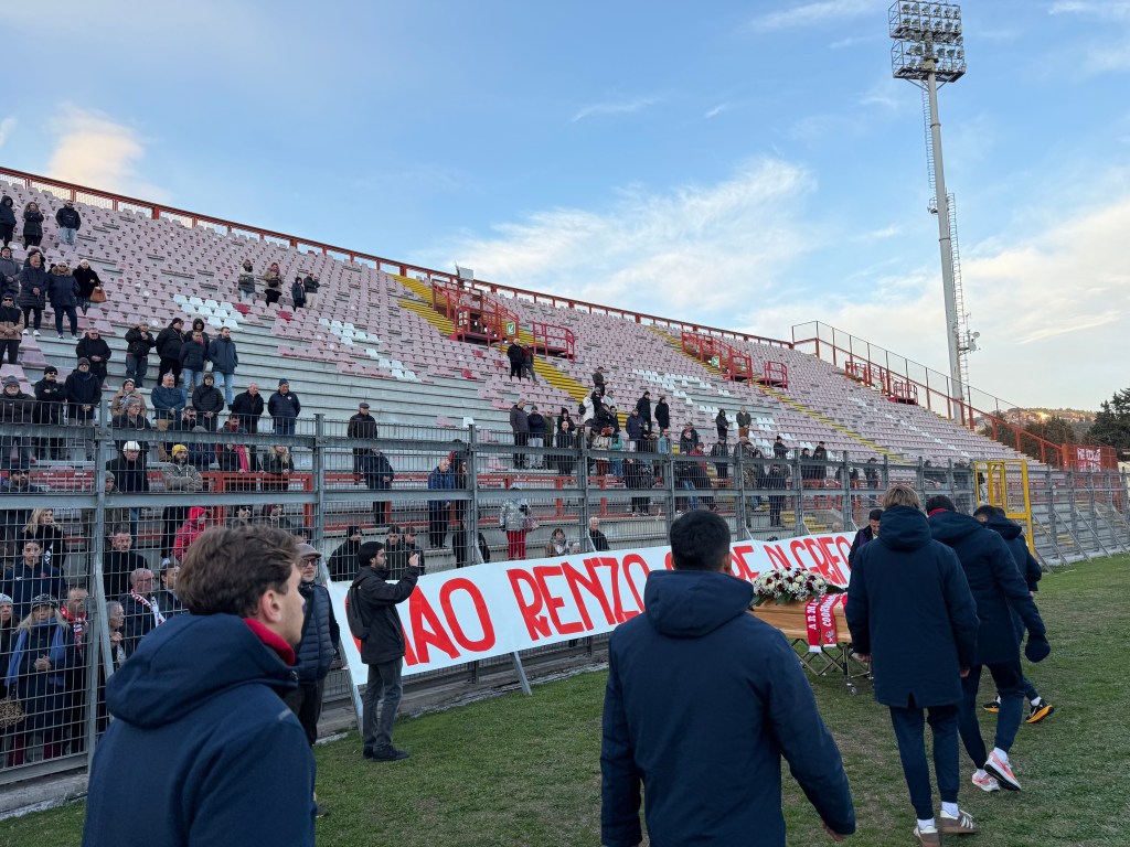 “Grazie Renzo, il Perugia ti ama” | Il commosso addio a Luchini IMMAGINI