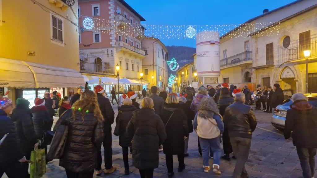 A Cascia si accende la magia del Natale con Christmas Wonder Village