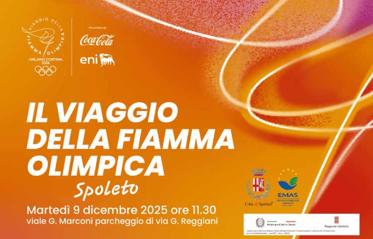 Fiamma olimpica a Spoleto, Granatieri in concerto e modifiche alla viabilità: il programma